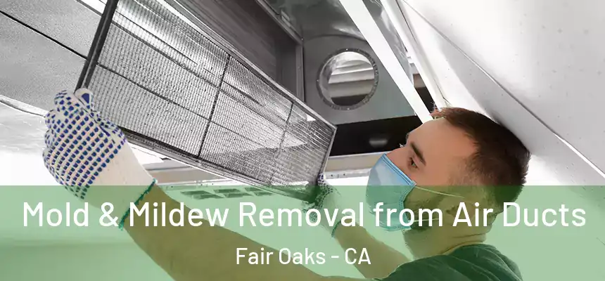  Mold & Mildew Removal from Air Ducts Fair Oaks - CA