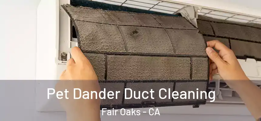 Pet Dander Duct Cleaning Fair Oaks - CA